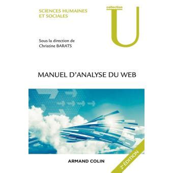 Manuel d'analyse du web - en Sciences Humaines et Sociales: en Sciences Humaines et Sociales
